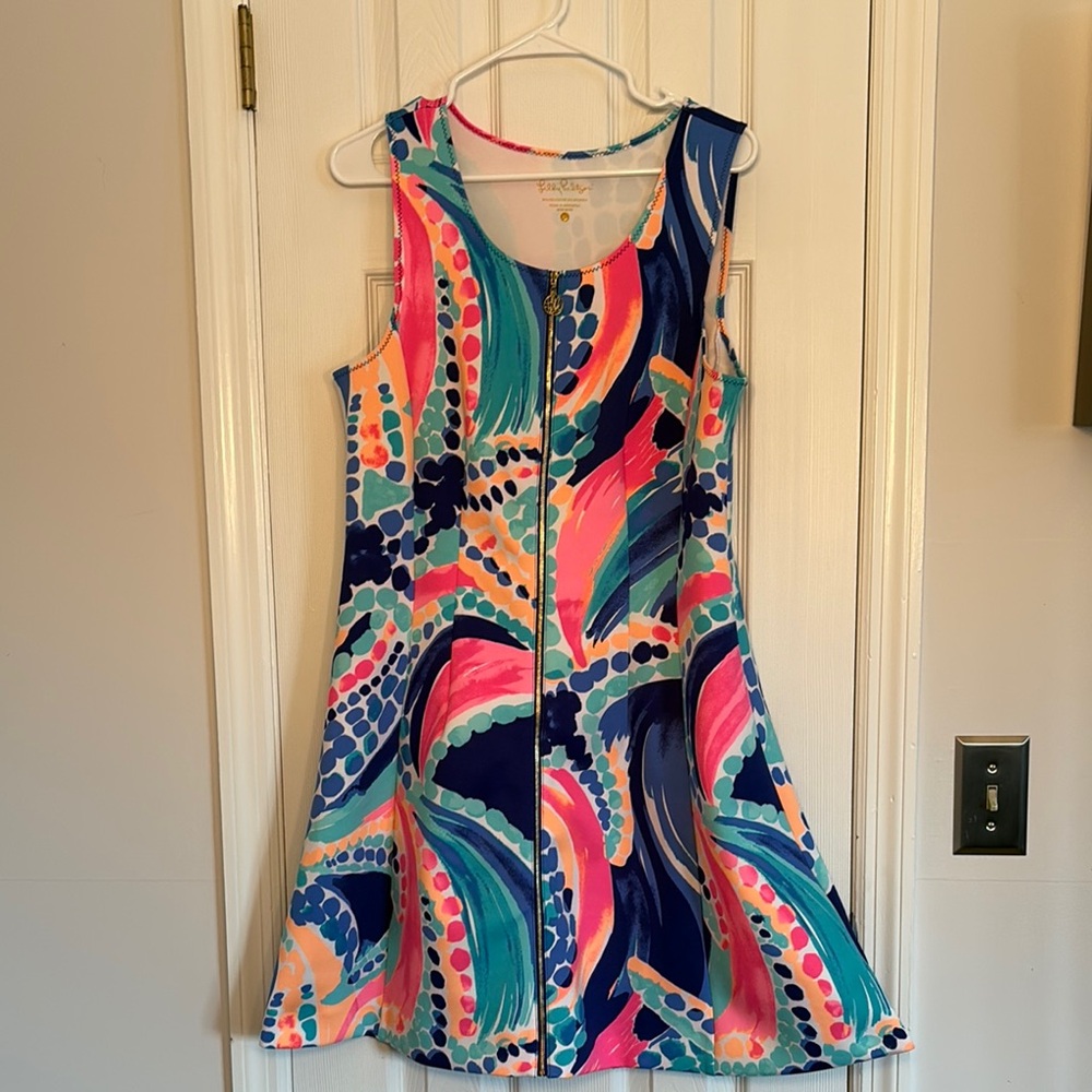 Lilly Pulitzer Sally Scuba Fit & Flare Dress